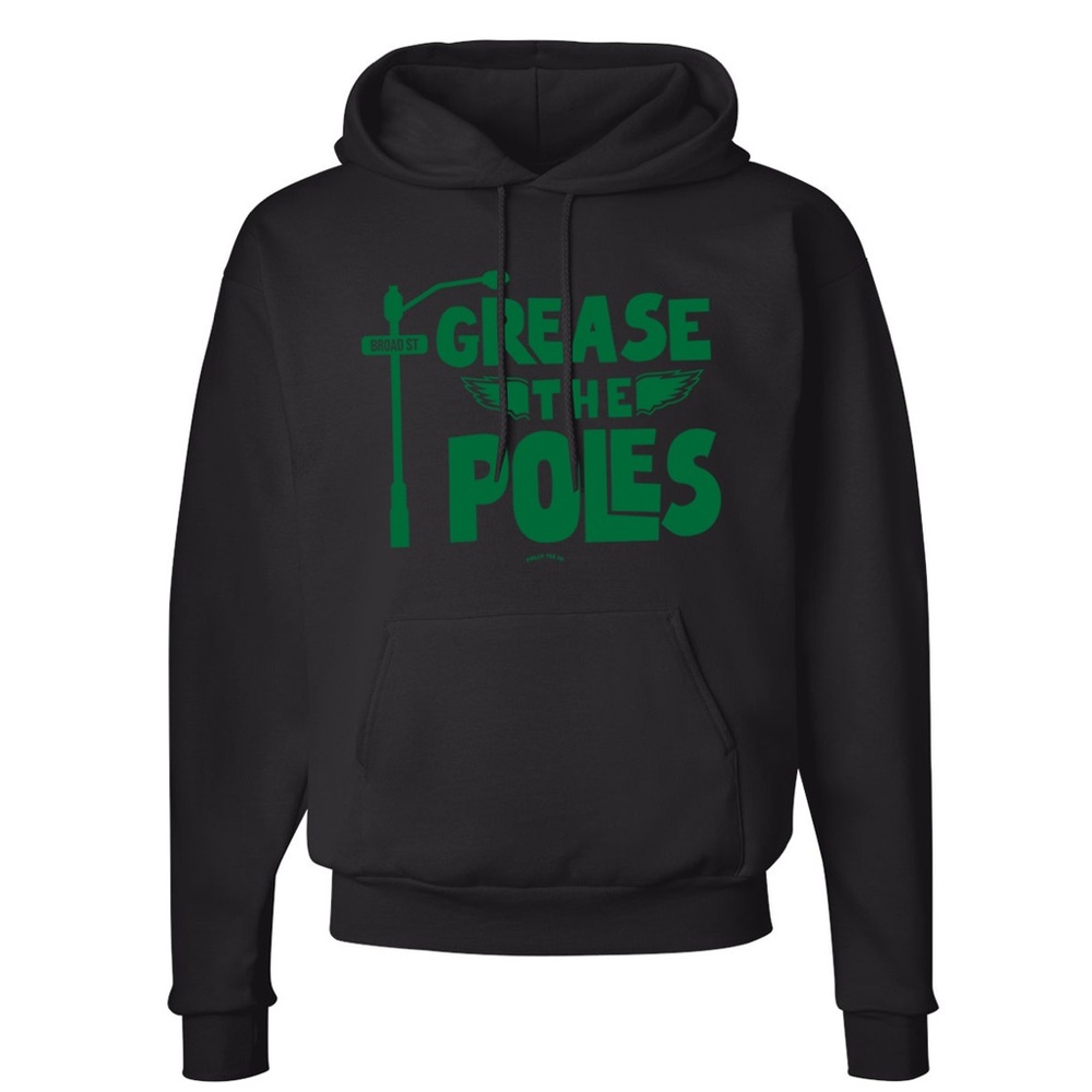 Grease The Poles Hoodie S-Xxxl NEW💚🦅